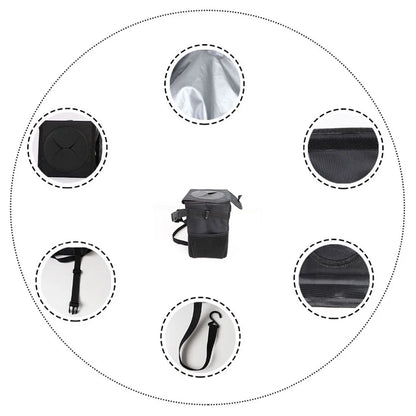 1 Pcs Portable Waterproof Car Trash Can Auto Organizer Garbage Can Car Accessories