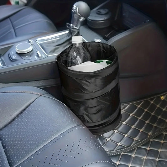 Portable Folding Hanging Storage Bucket, Car Car Trash Can, Cabinet Bathroom Trash Can