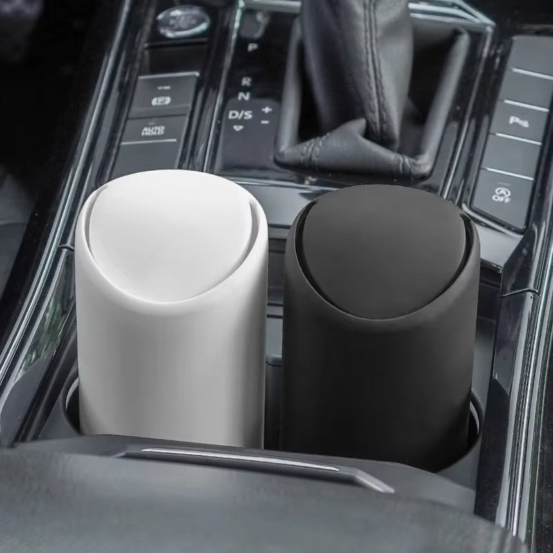 Car Trash Can Silicone Car Trash Can Creative Fashion Convenient Mini Car Storage Box Detachable Washable Trash Can