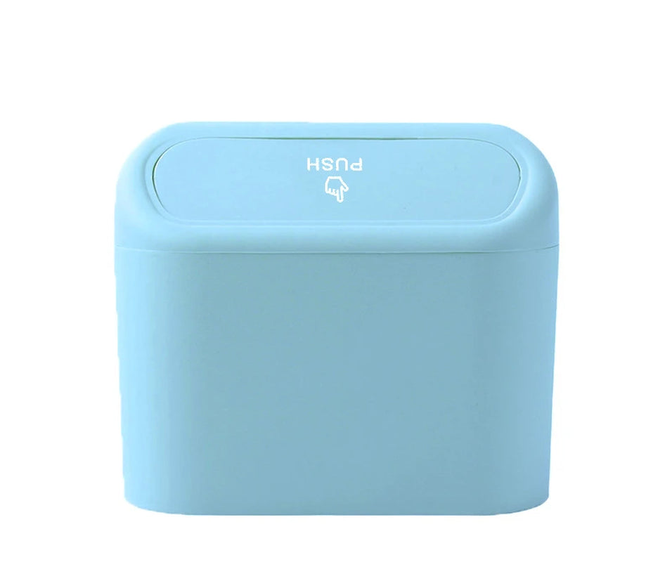 1/2/3Pcs Car Trash Can (With Lid) Contains 60 (300) Garbage Bags, Small Car Trash Can, Leak-Proof Mini Car Accessories 자동차 쓰레기통