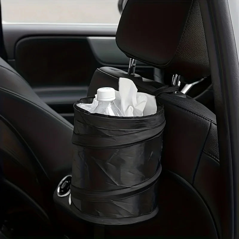 Portable Folding Hanging Storage Bucket, Car Car Trash Can, Cabinet Bathroom Trash Can