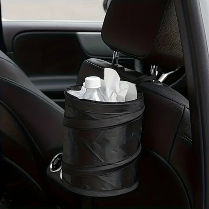 Portable Folding Hanging Storage Bucket, Car Car Trash Can, Cabinet Bathroom Trash Can