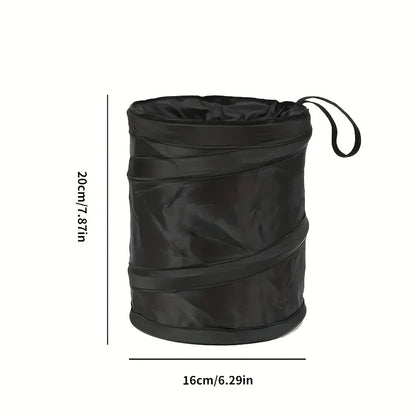 Portable Folding Hanging Storage Bucket, Car Car Trash Can, Cabinet Bathroom Trash Can