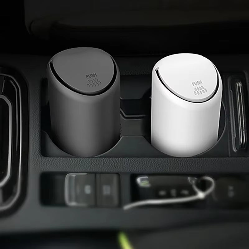Car Trash Can Silicone Car Trash Can Creative Fashion Convenient Mini Car Storage Box Detachable Washable Trash Can