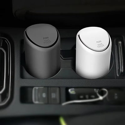 Car Trash Can Silicone Car Trash Can Creative Fashion Convenient Mini Car Storage Box Detachable Washable Trash Can