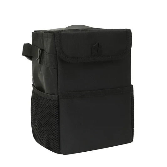 Car Trash Can, Car Garbage Bin, Hanging Waterproof Car Trash Can, Leak-Proof Vehicle Foldable Trash Can